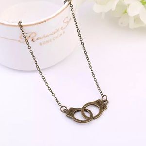 Bronze “Freedom” Handcuff Necklace